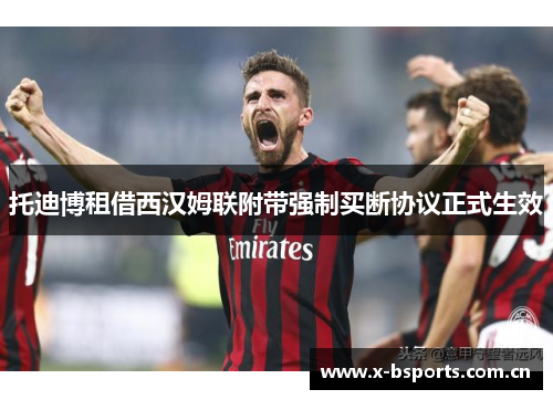 托迪博租借西汉姆联附带强制买断协议正式生效